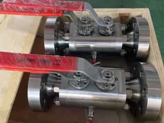 Double Block and Bleed Valve