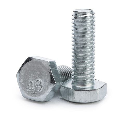 Zinc-plated bolt