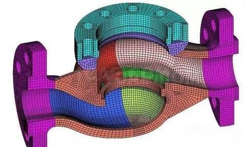 Valve finite element analysis