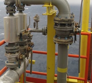 Floating Ball Valve in Drilling Platform